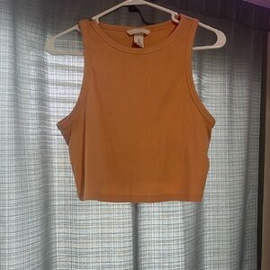 H&M Large Light Pink Cropped Tank